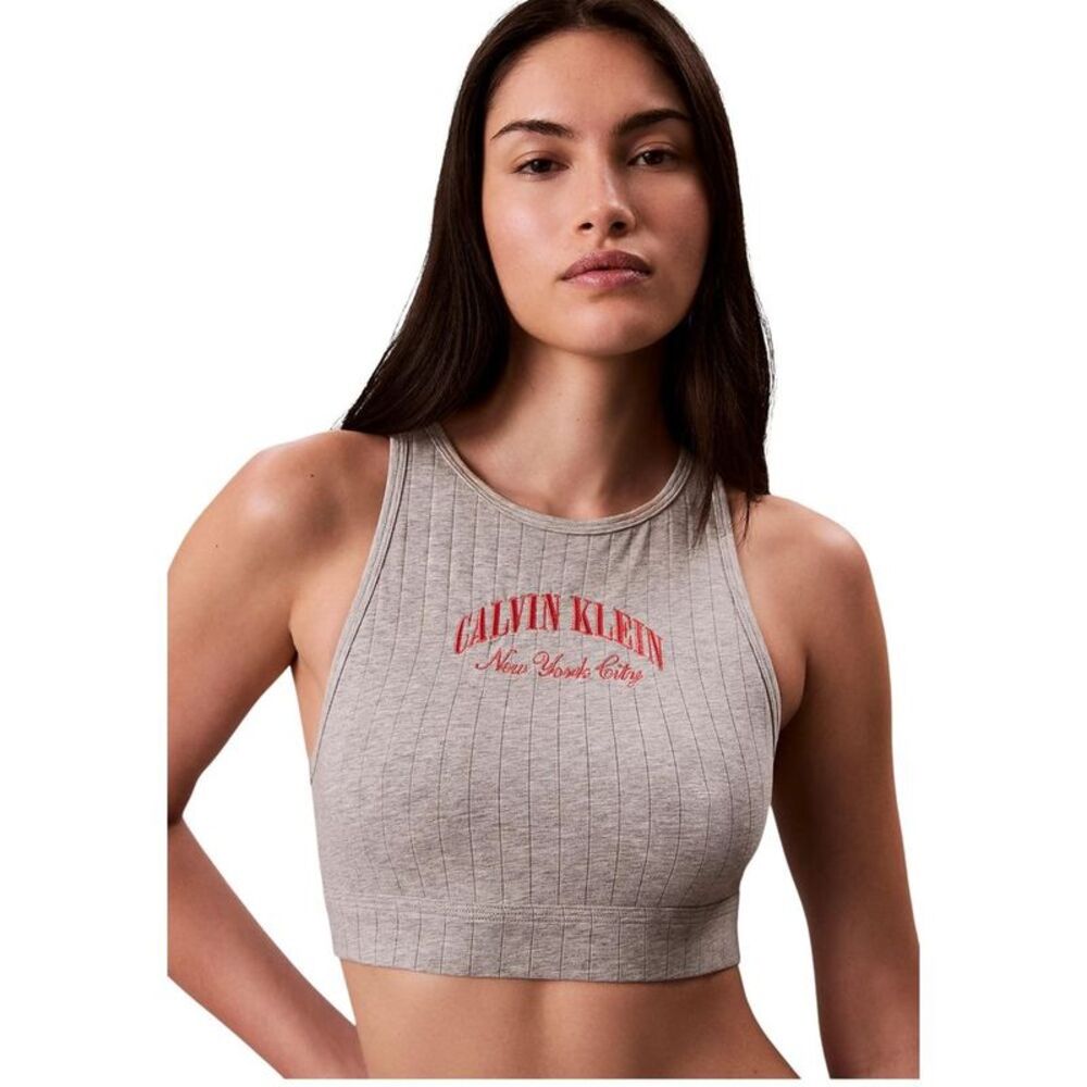 Calvin Klein Underwear Gray Cotton Women's Bra